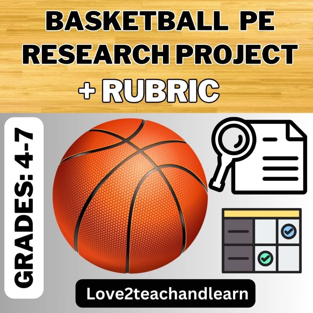 Basketball PE Research Project + Rubric