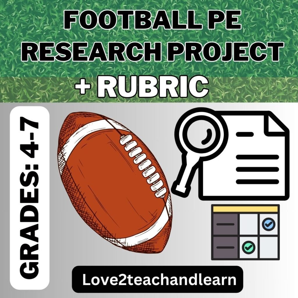 Football PE Research Project + Rubric