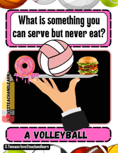 Volleyball Sports Joke for kids