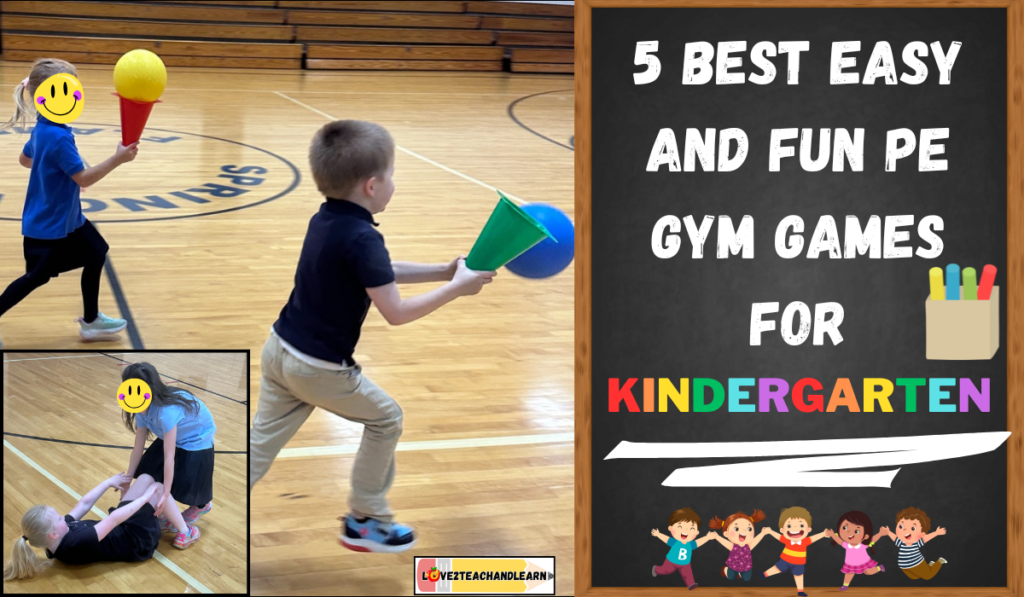 5 Best Easy and Fun PE Gym Games for Kindergarten!
