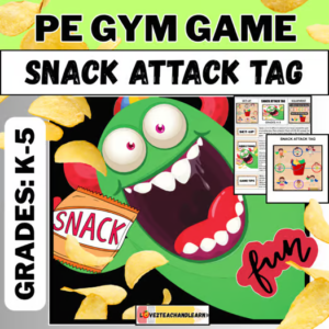 Snack Attack Tag - PE Gym Game