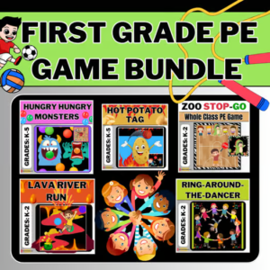 First Grade PE Game Bundle!