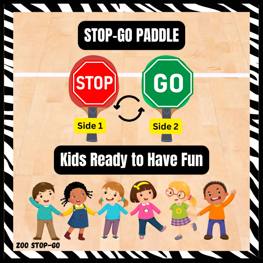ZOO STOP GO PE Game - Love 2 Teach and Learn
