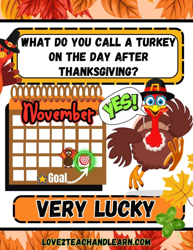 November Jokes for Kids - Love 2 Teach and Learn