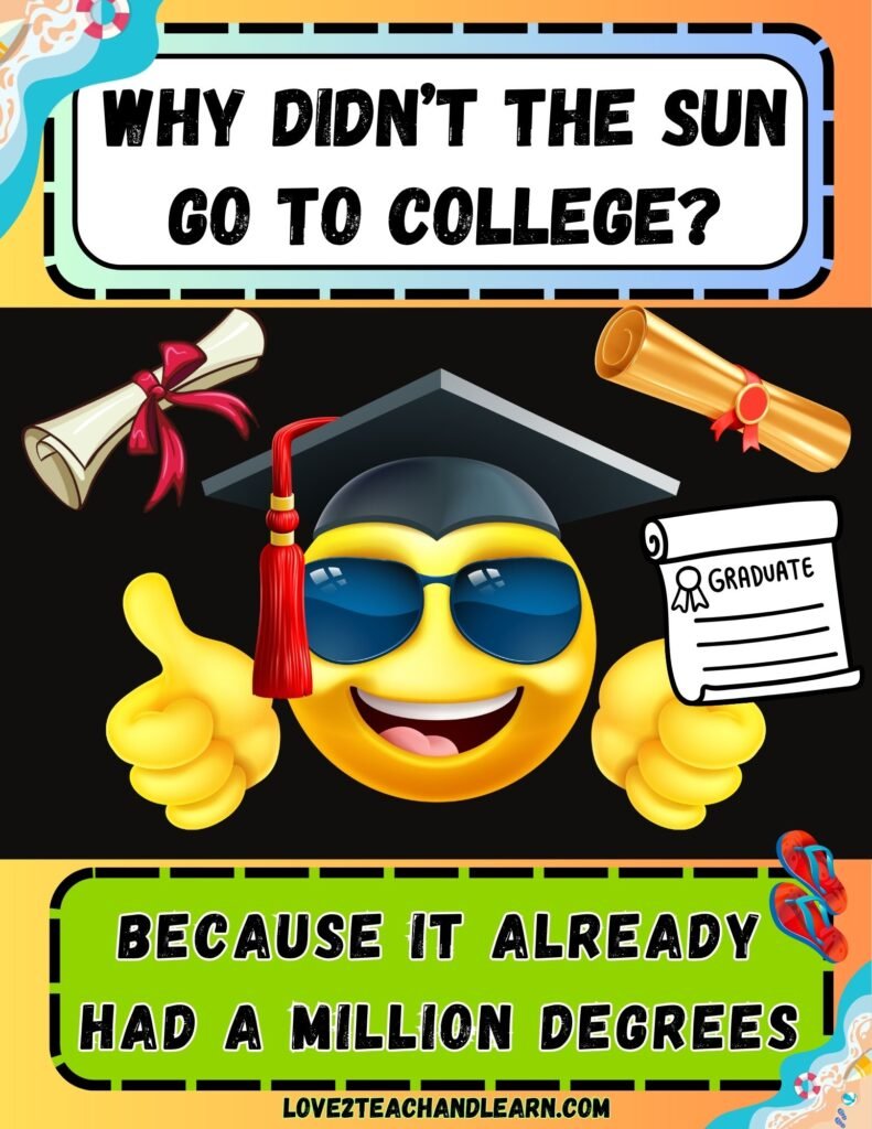 Summer Jokes for Kids - Love 2 Teach and Learn