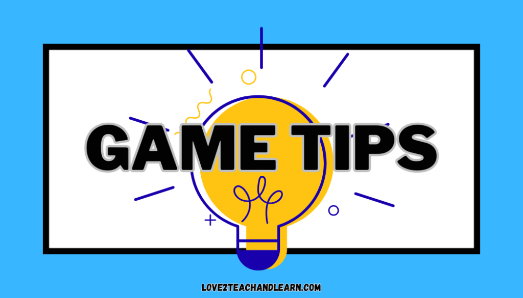 Game Tips - Musical Sight Words - Love 2 Teach and Learn