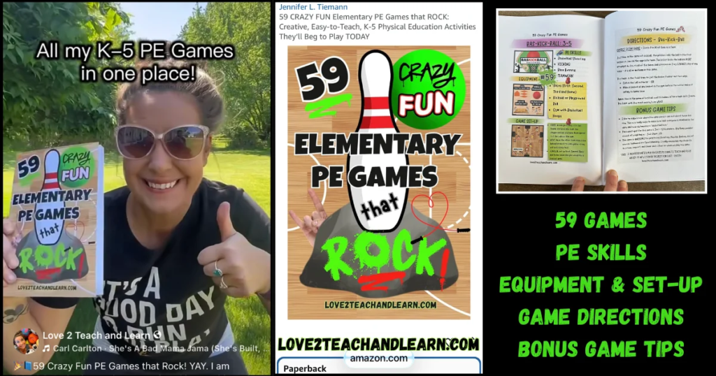 59 CRAZY FUN Elementary PE Games that ROCK - Love 2 Teach and Learn