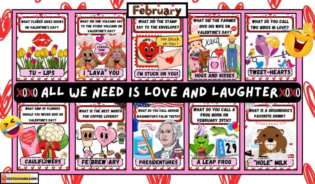 Instant February Bulletin Board