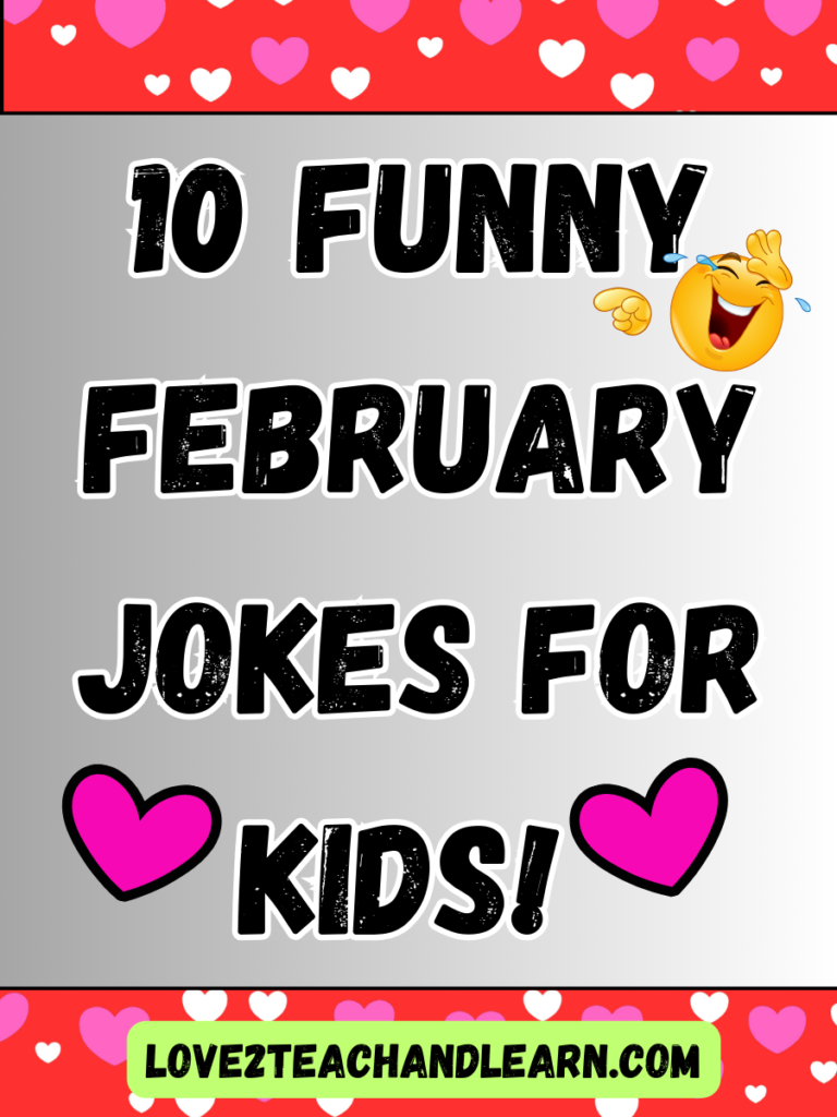 10 Funny February Jokes for Kids (Valentine’s Day)