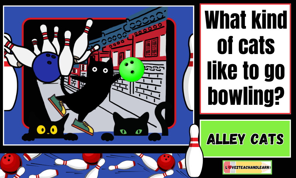 What kind of cats like to go bowling?