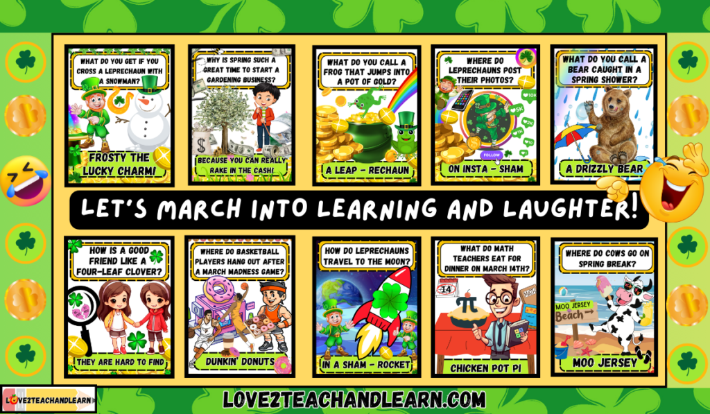 Instant March Bulletin Board - Love 2 Teach and Learn