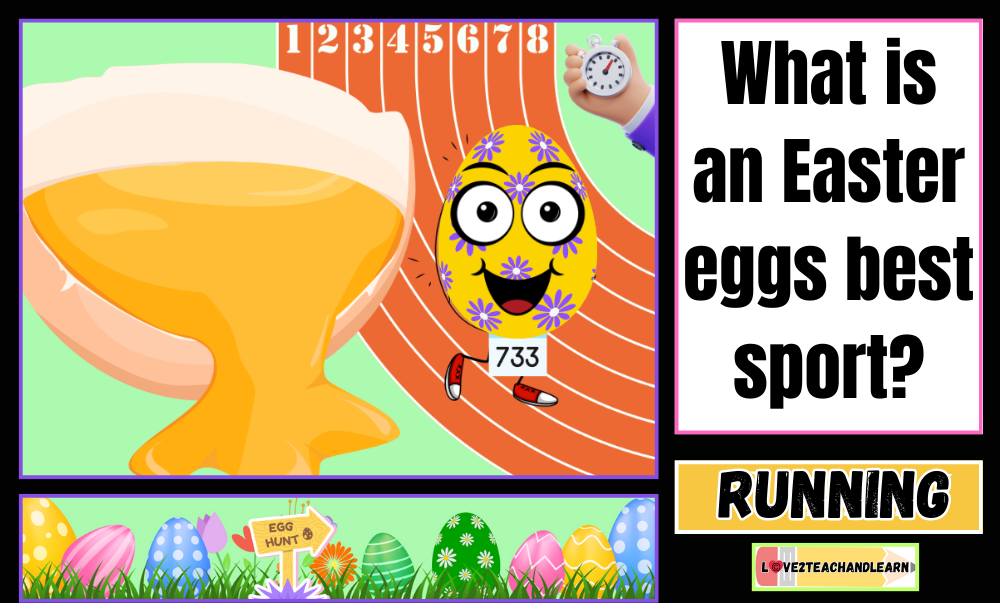 April Jokes for Kids - What is an Easter Eggs best sport?