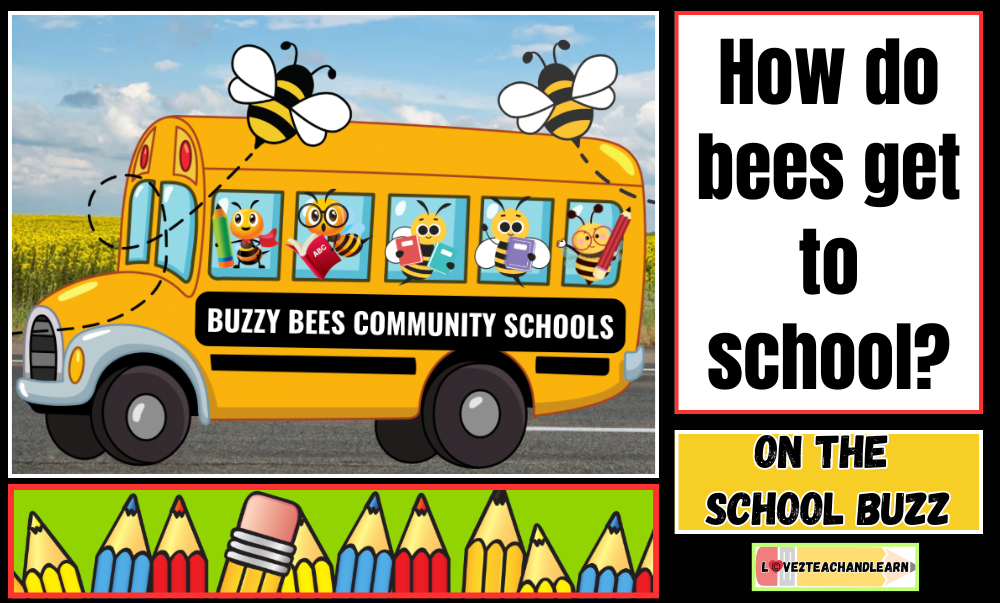 September Jokes for Kids = How do bees get to school?