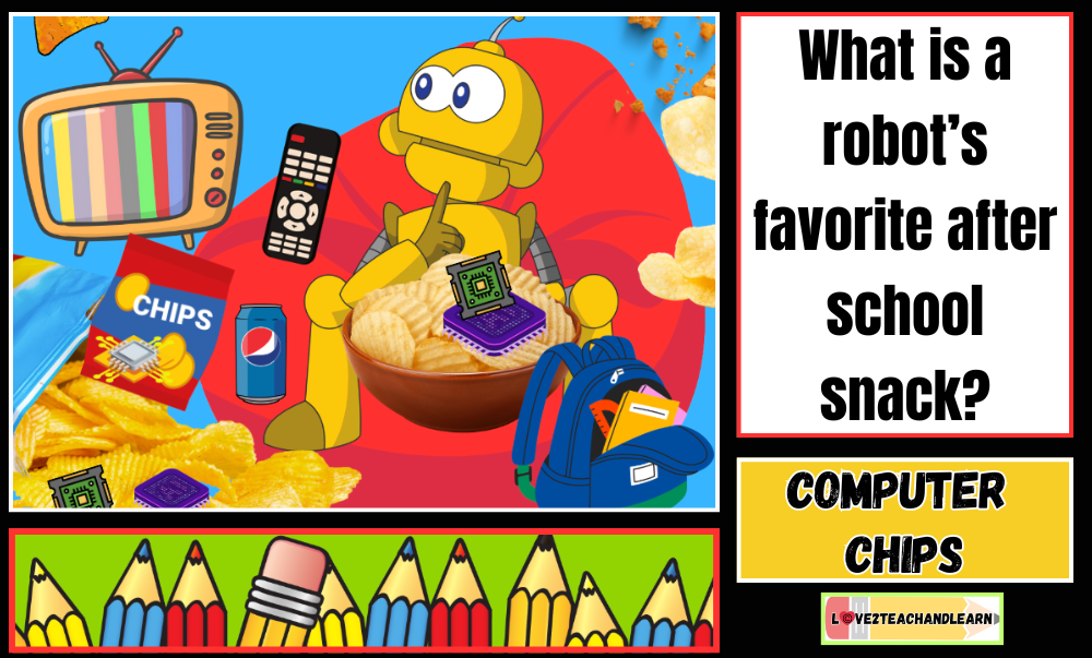 September Jokes for Kids - What is a robot's favorite after school snack?