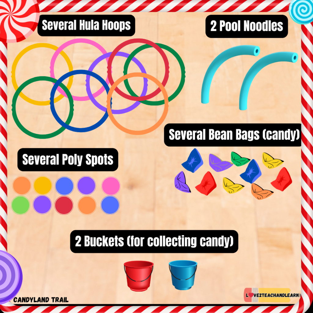 Equipment Needed - Candyland Trail
