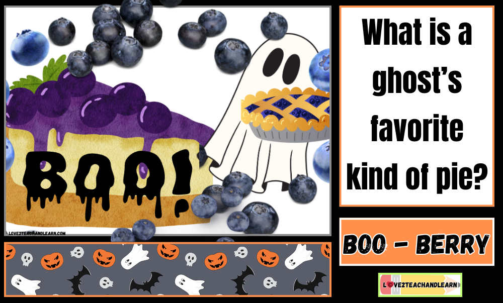 October Jokes for Kids - What is a ghost's favorite kind of pie?