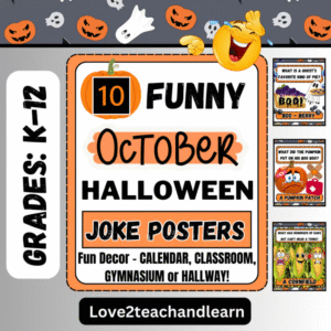 Instant October Bulletin Board - Love 2 Teach and Learn