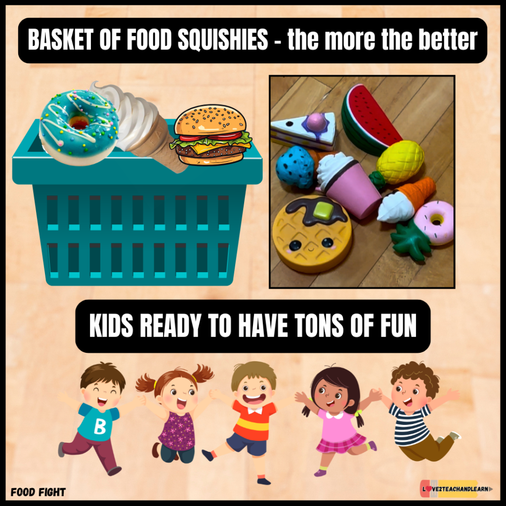 Food Fight Equipment Needed - Safe Dodgeball Game