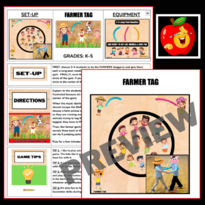 FARMER TAG - Easy and Fun Elementary Tag Game