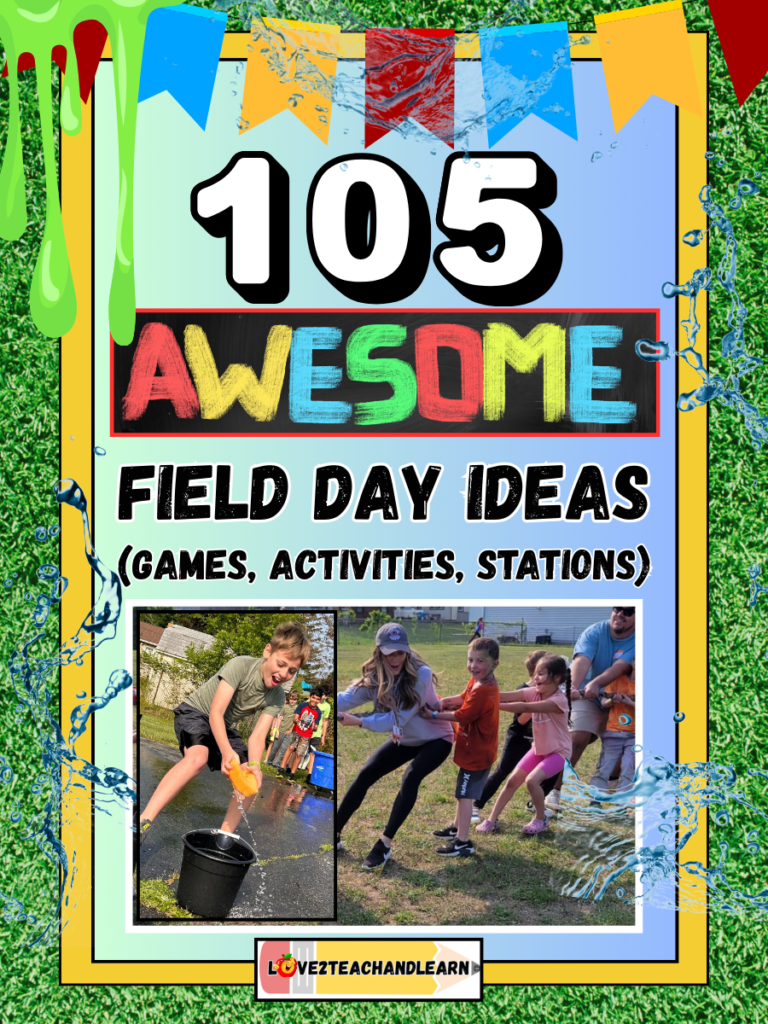 105 Awesome Field Day Ideas (Games, Activities, Stations)