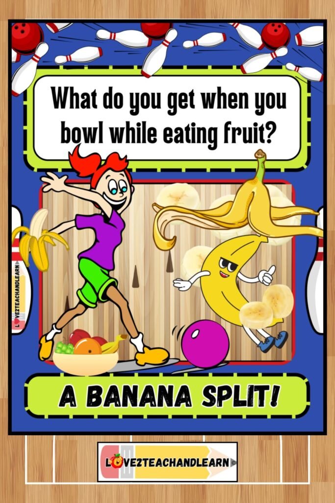 Gym Joke #5 - What do you get when you bowl while eating fruit?