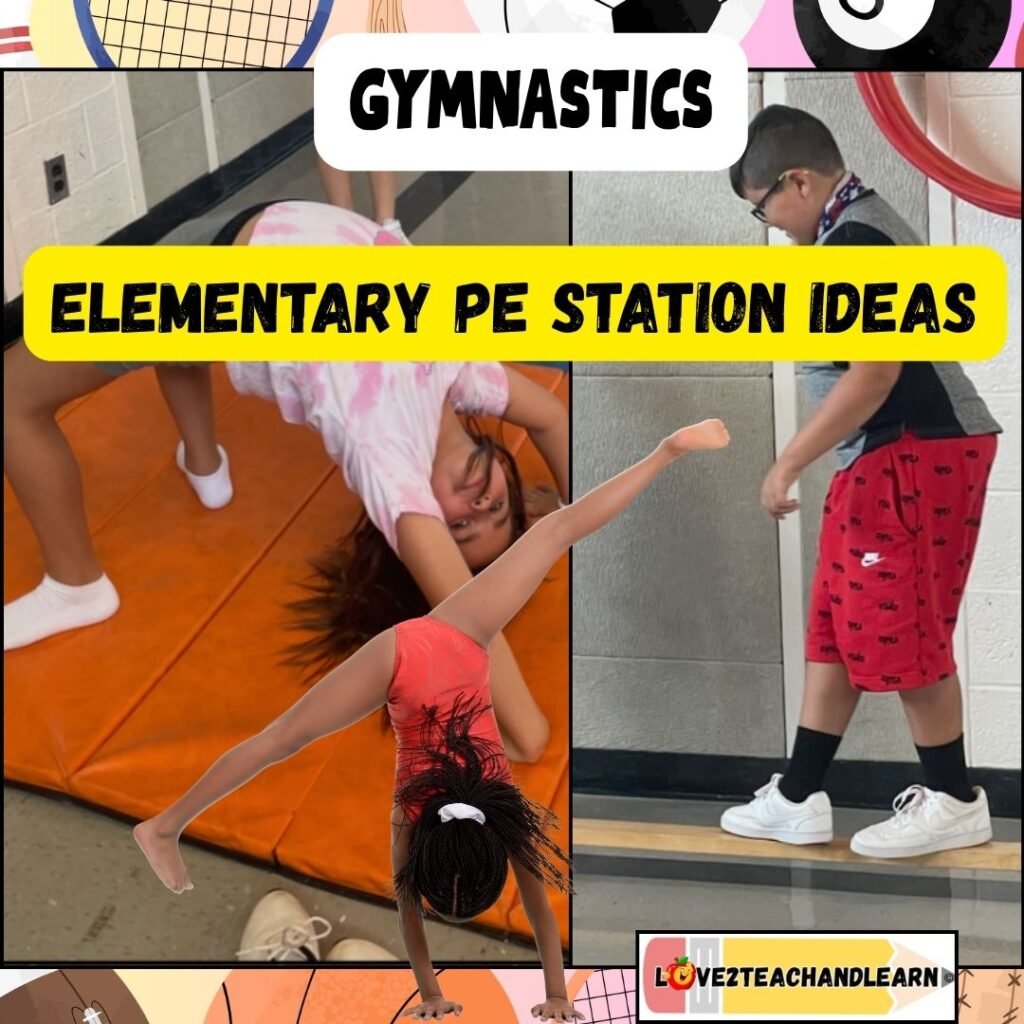 Elementary PE Stations - Gymnastics