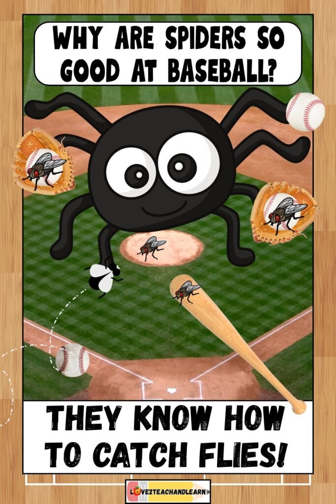 Gym Jokes - Why are Spiders so Good at Baseball?