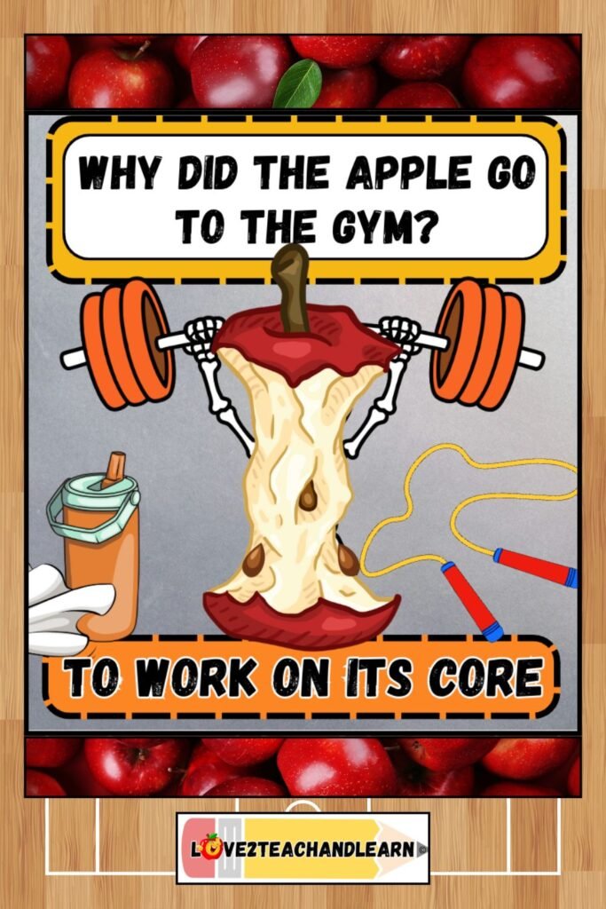 Gym Joke - Why did the apple go to the gym?