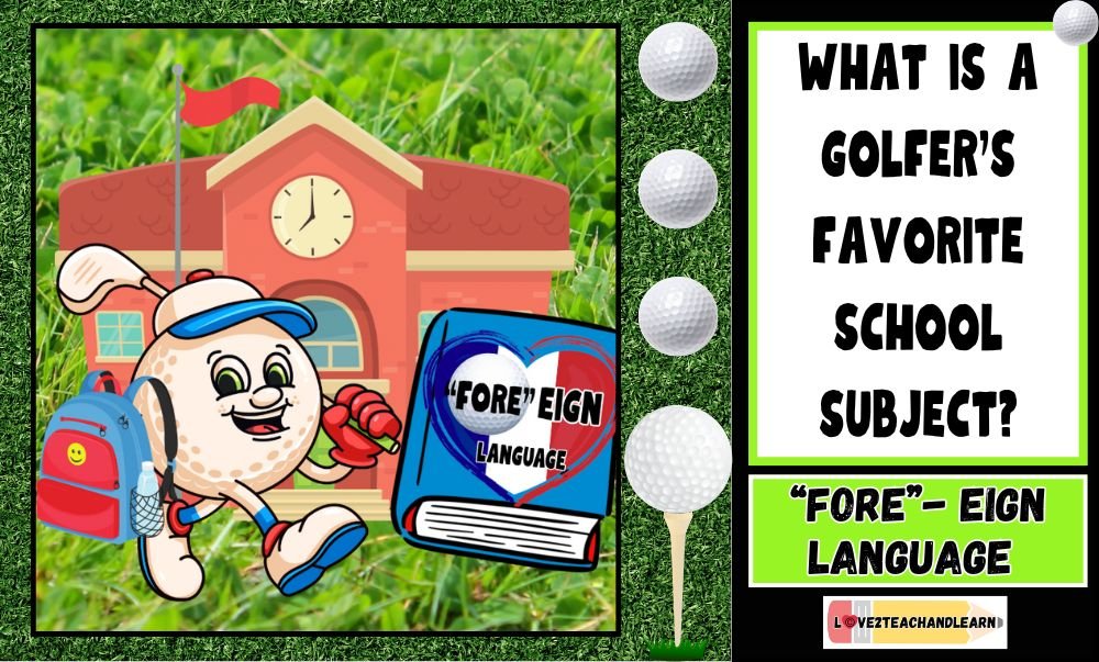 Golf Joke #9 - What is a golfer's favorite school subject?