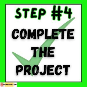 Step #4: Complete Your All About Me Project