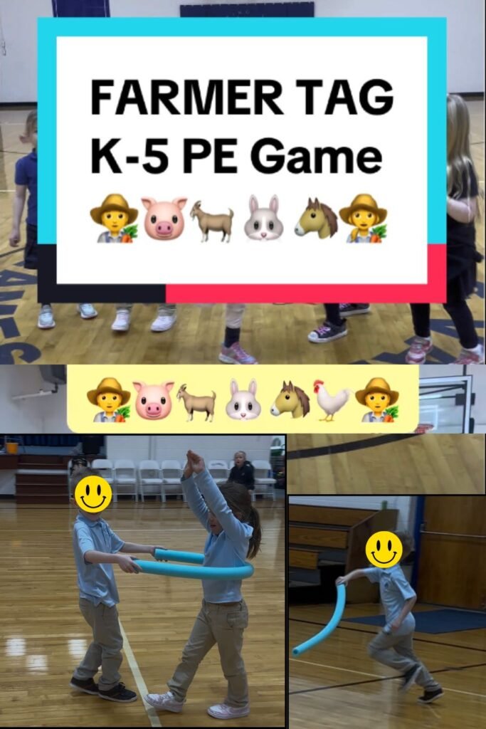 FARMER TAG - Second Grade Gym Games