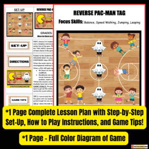 Reverse Pac Man Tag Full Lesson Plan - Love 2 Teach and learn