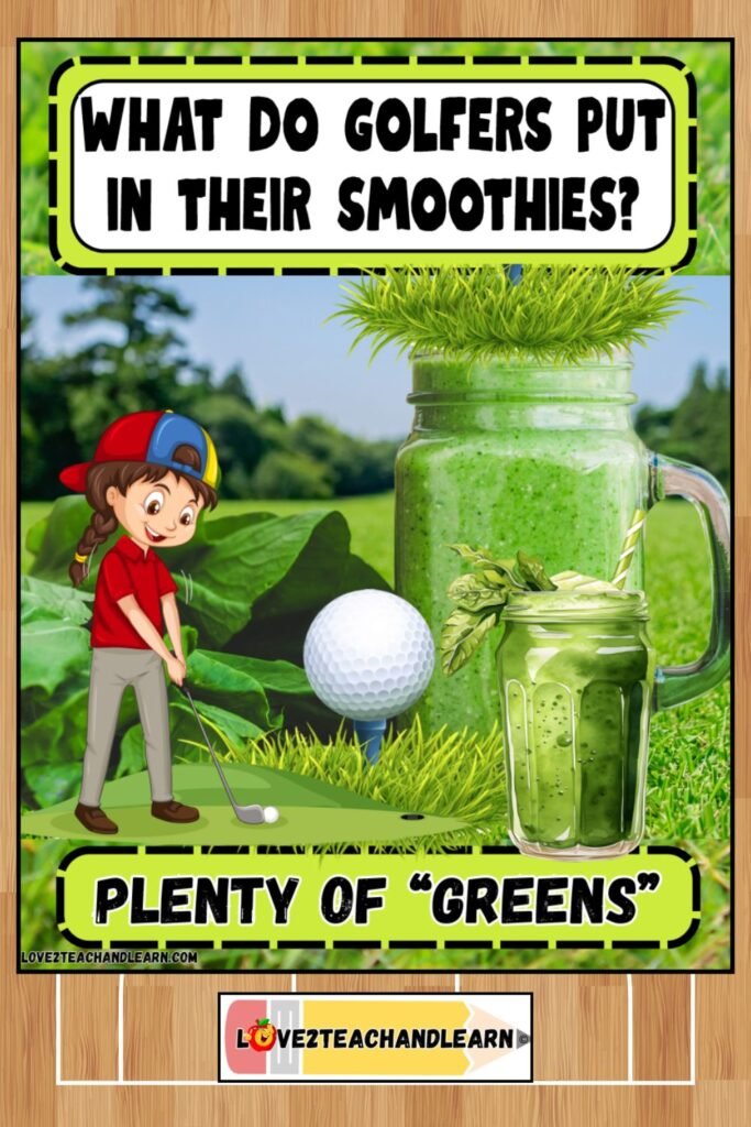 What do golfers put in their smoothies? Gym Jokes for Kids