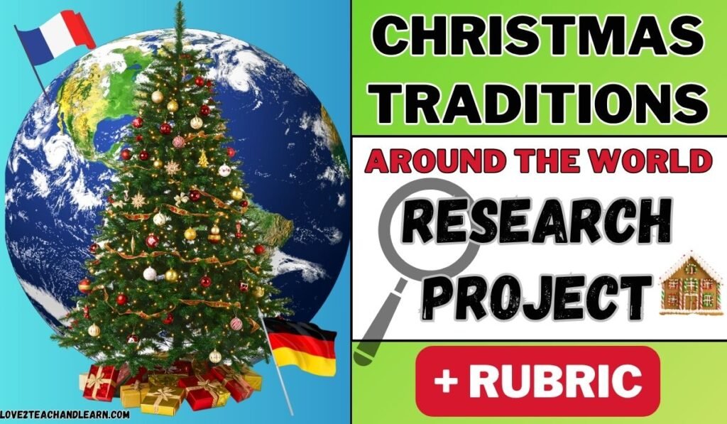 Christmas Traditions Research Project (Around the World)