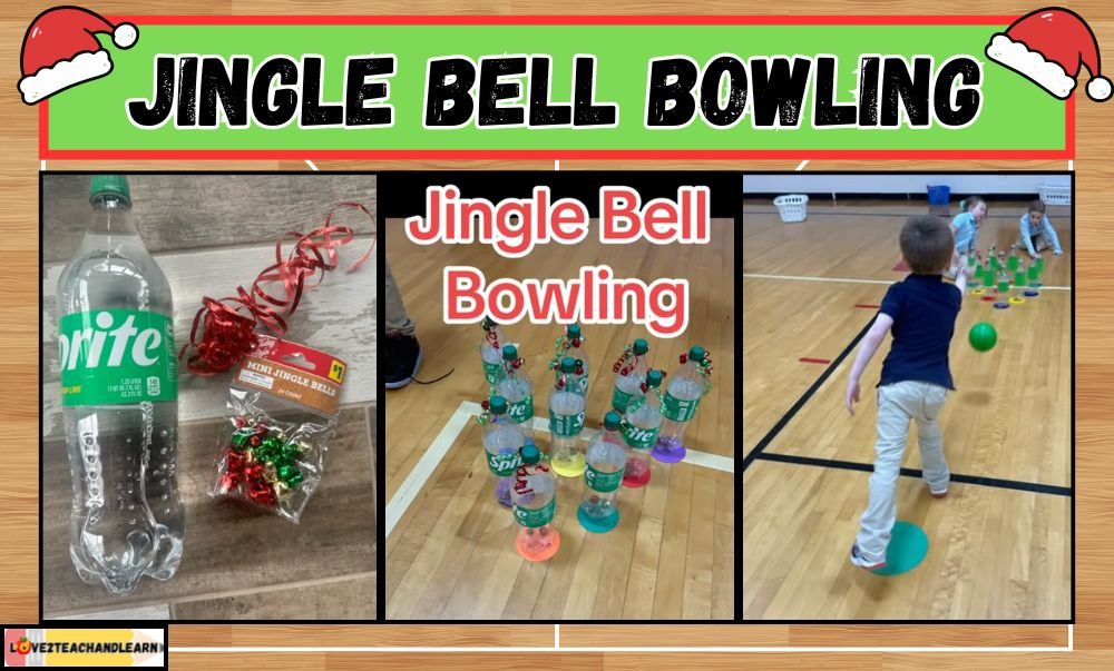 Christmas PE Stations - Jingle Bell Bowling