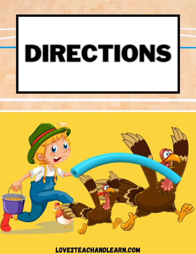 How to Play Directions - Wild Turkey Tag