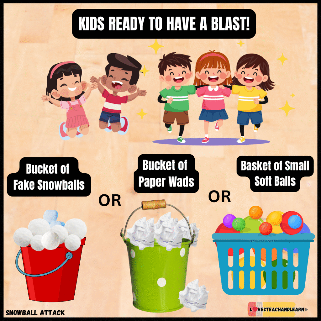 Snowball Attack Equipment Needed - Love 2 Teach and Learn