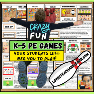 K-5 PE Games Growing Bundle