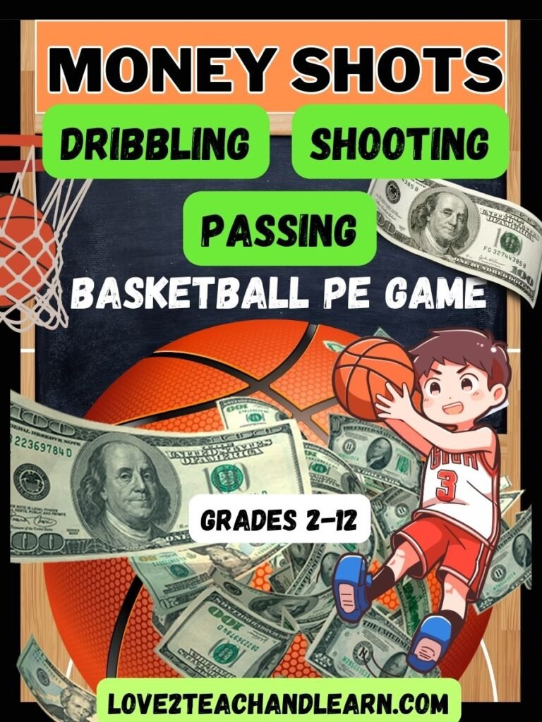 Money Shots Basketball PE Game