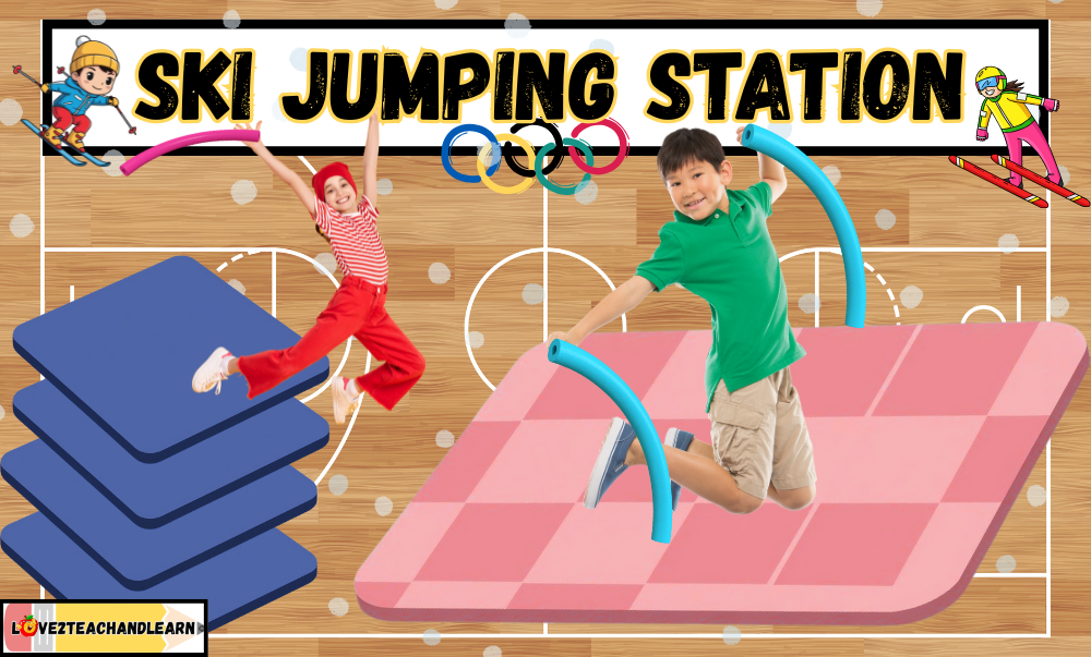 Ski Jumping Station - Winter Olympics - Love 2 Teach and Learn
