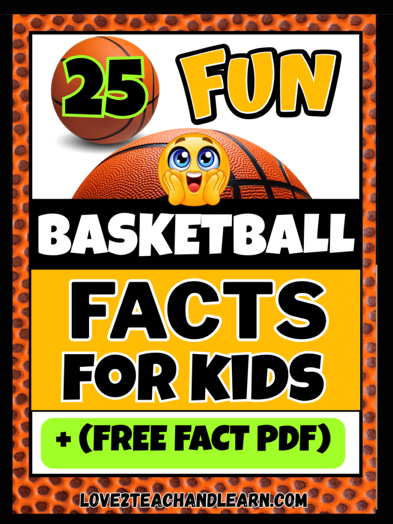 25 Fun and Interesting Basketball Facts for Kids (FREE Fact PDF)
