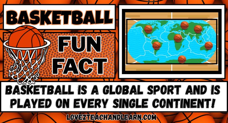 Basketball is a global sport and is played on every single continent!