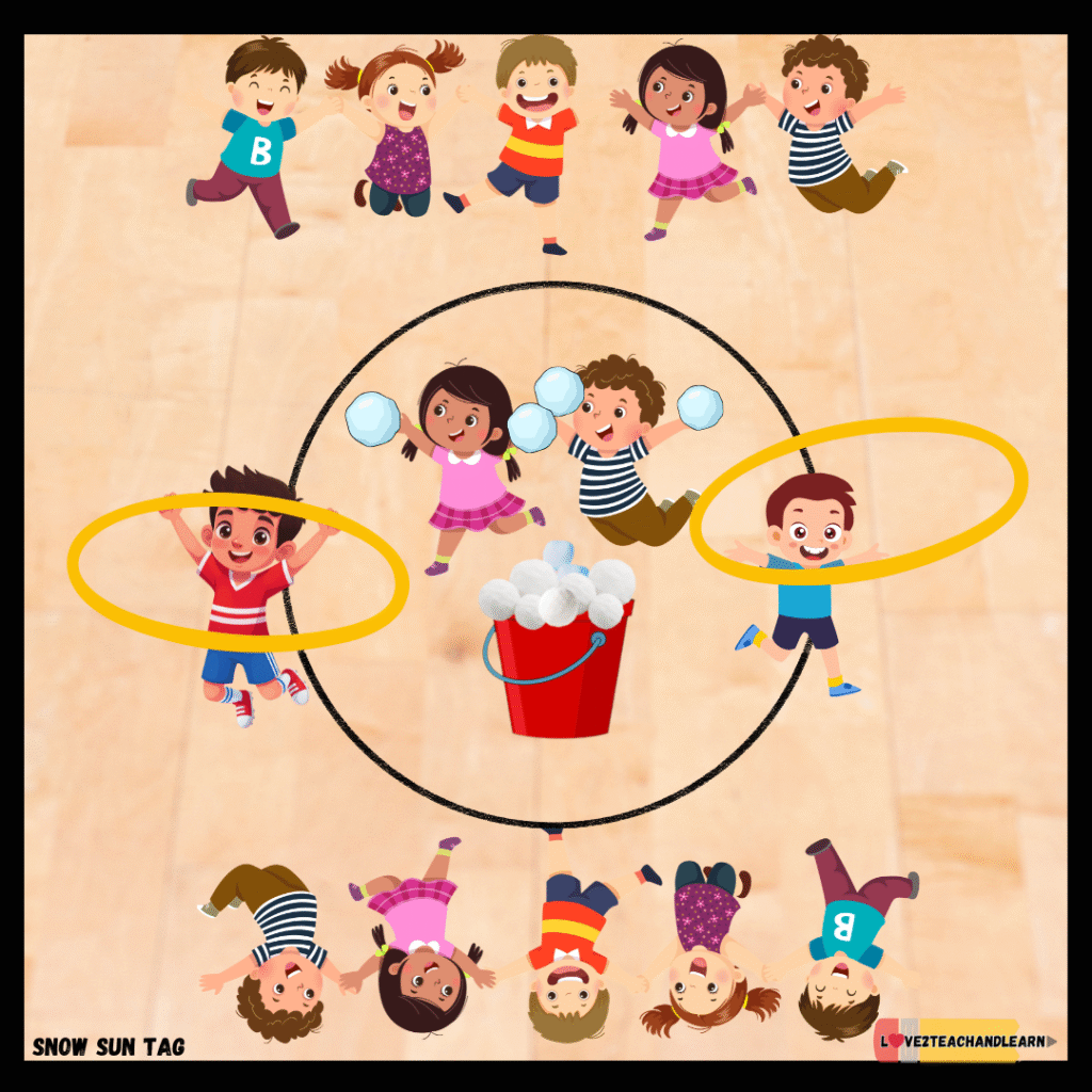 SNOW SUN TAG - Game Setup