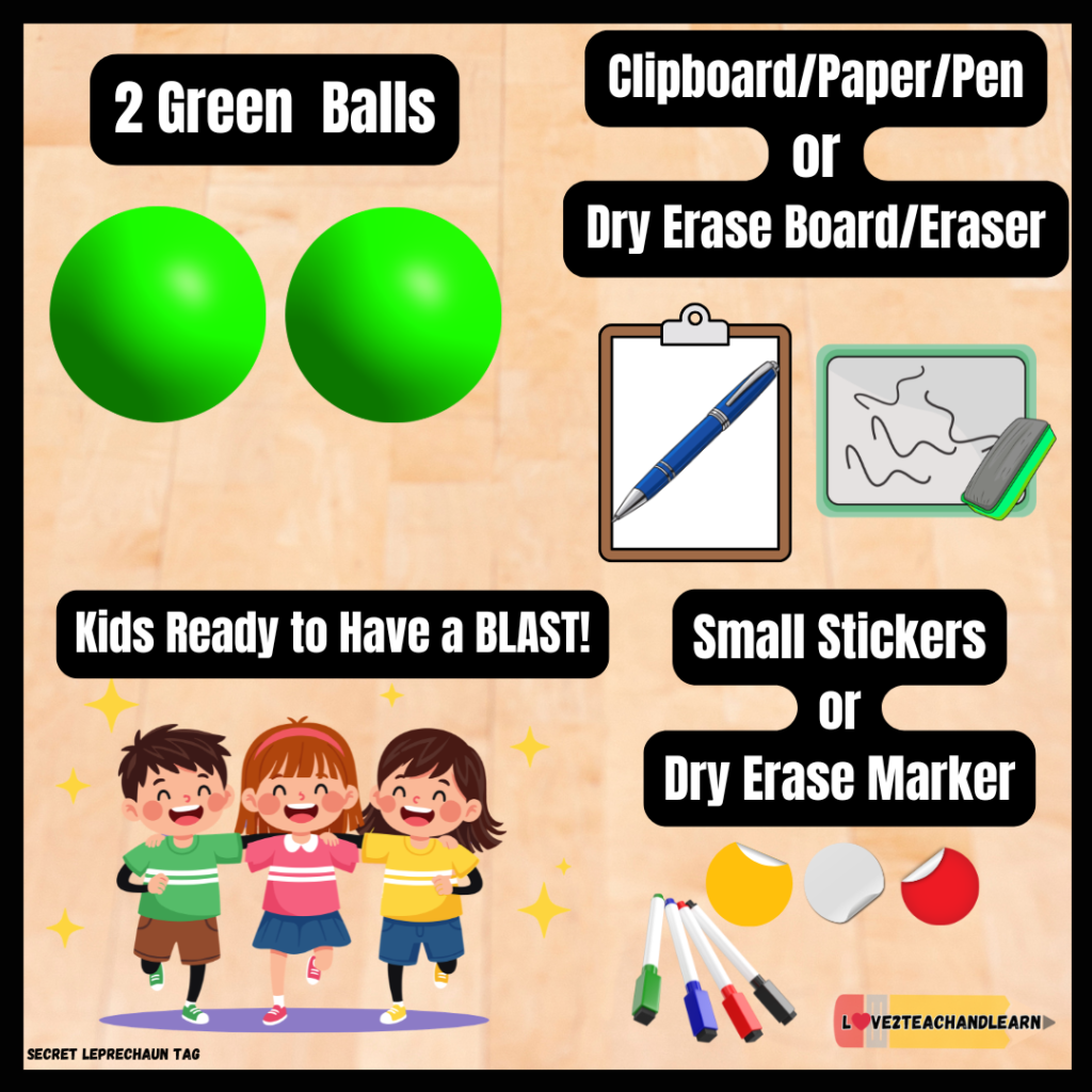 Secret Leprechaun Tag