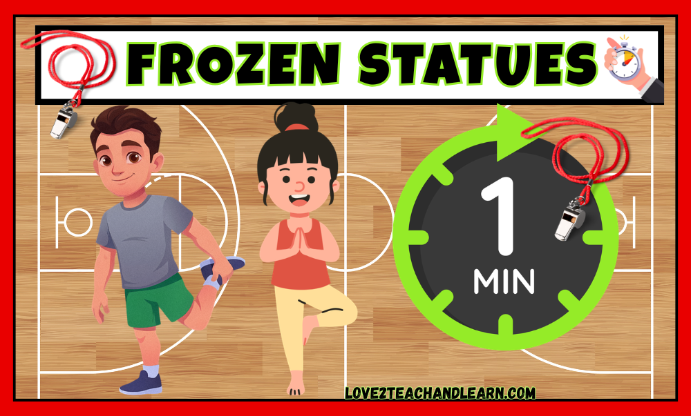 FROZEN STATUES - love2teachandlearn