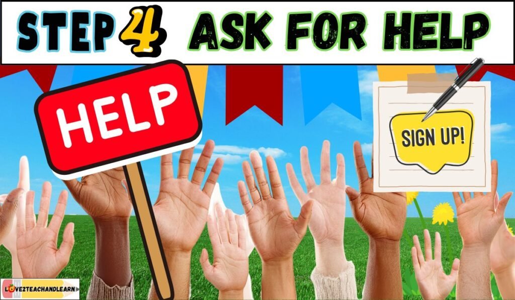 How to Plan an Epic Field Day - Step 4 - Ask for Help!