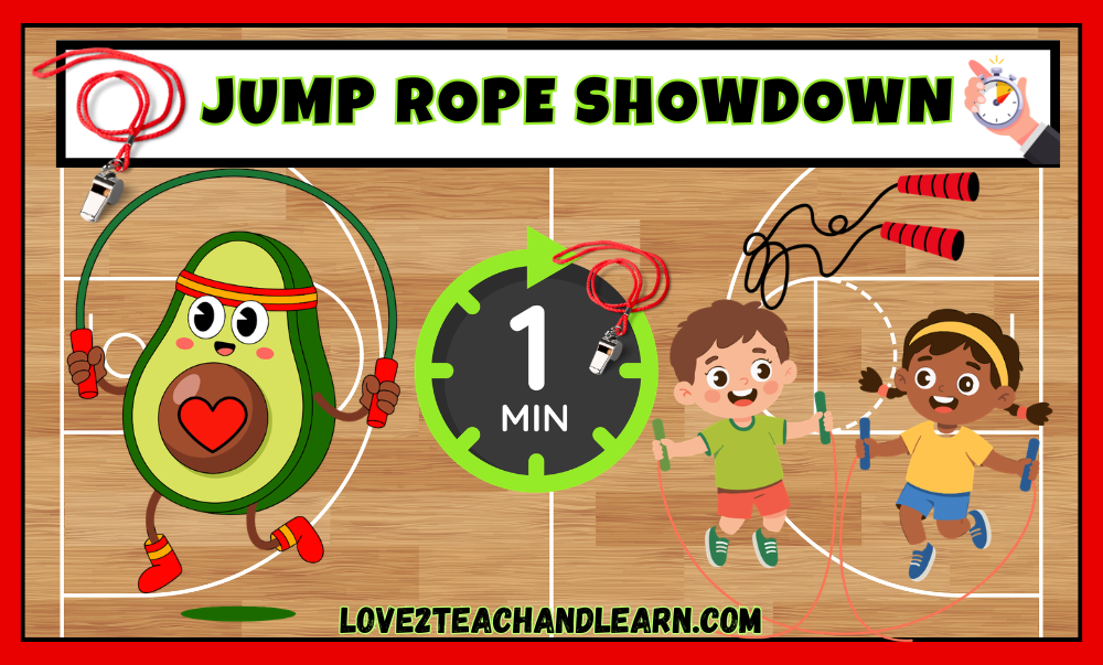 Jump Rope Showdown - Love 2 Teach and Learn