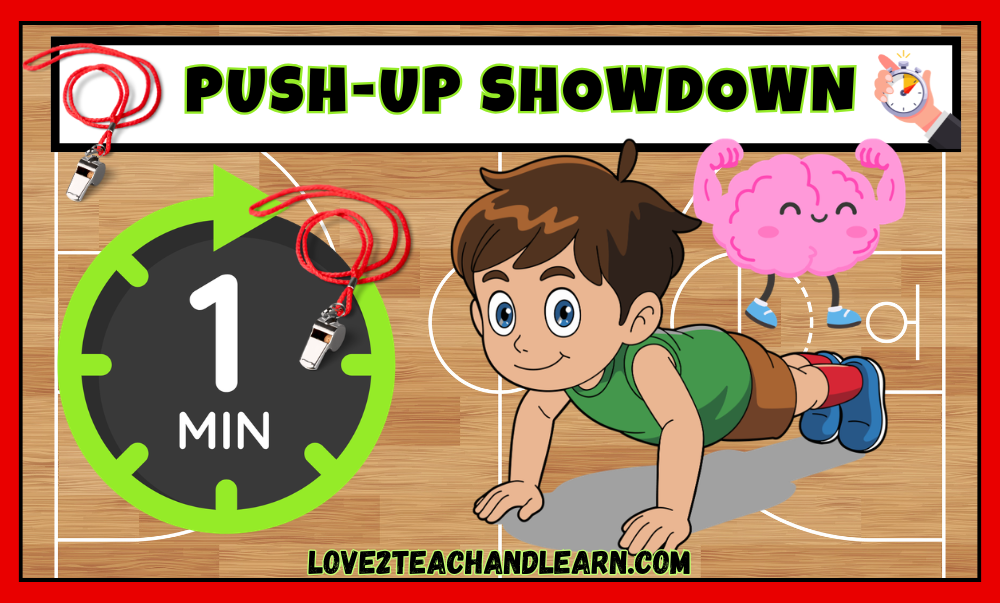 Push-Up Showdown - Love 2 Teach and Learn