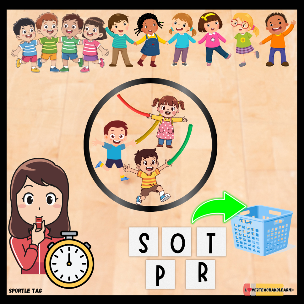 Sportle Tag - Game Set-Up - Love 2 Teach and Learn