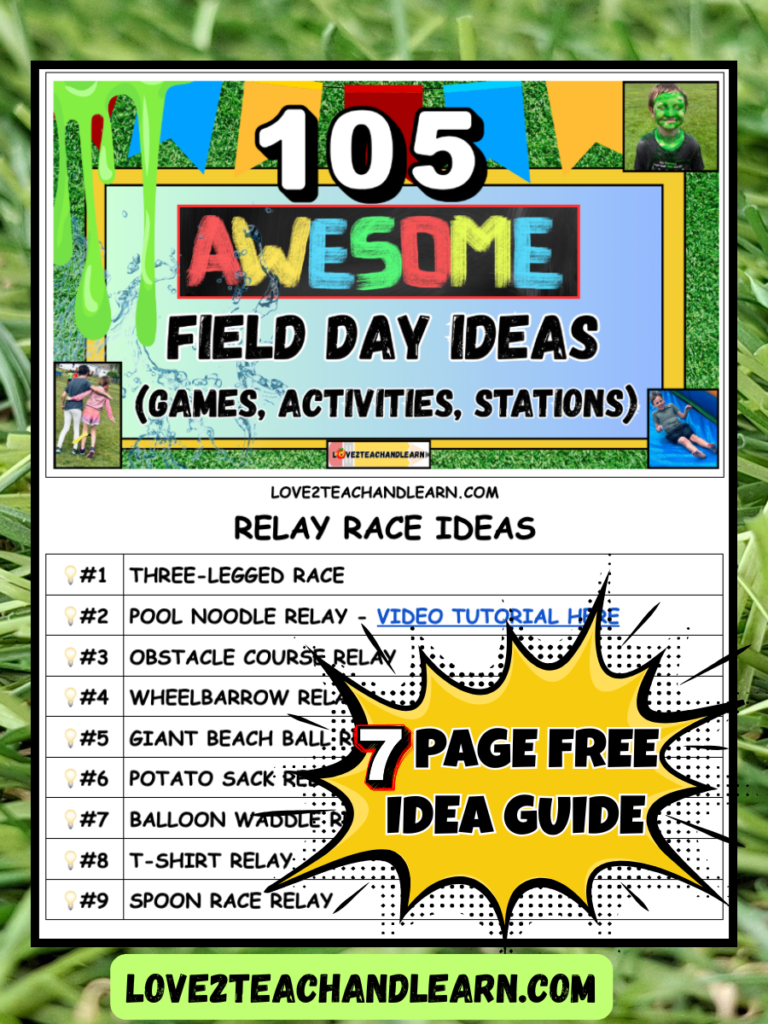 105 Awesome Field Day Ideas (Games, Activities, Stations)